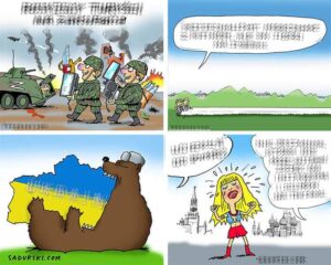 humor wojna Ukraina kawały Putin żarty Rosja