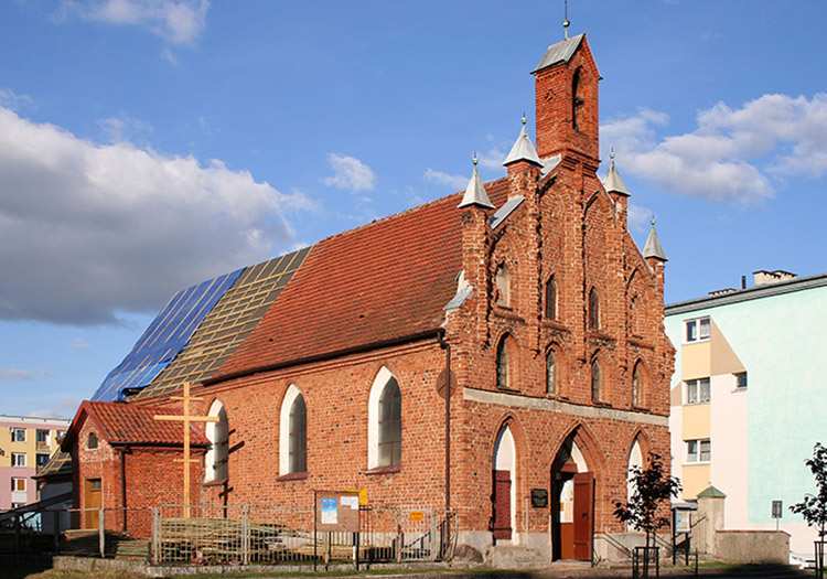 kościół św. Trójcy cerkiew greckokatolicka w Braniewie