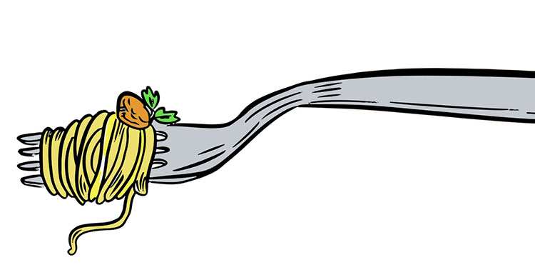 dowcipy o spaghetti makaron humor żarty kuchnia włoska na wesoło