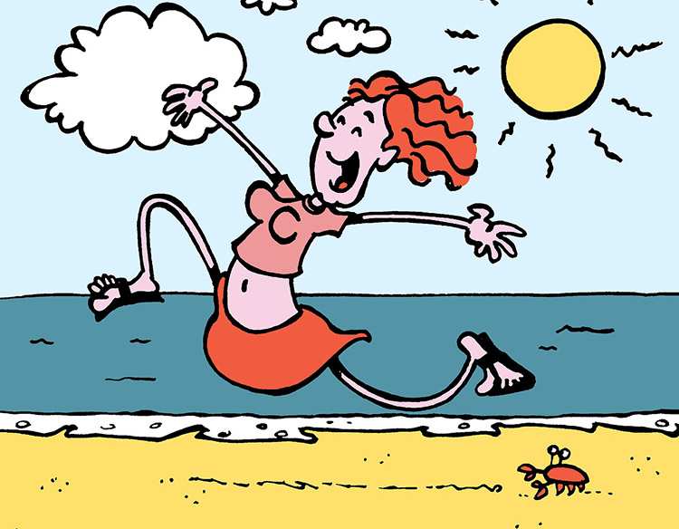 humor plaża dowcipy o plaży opalanie żarty morze kawały wakacje