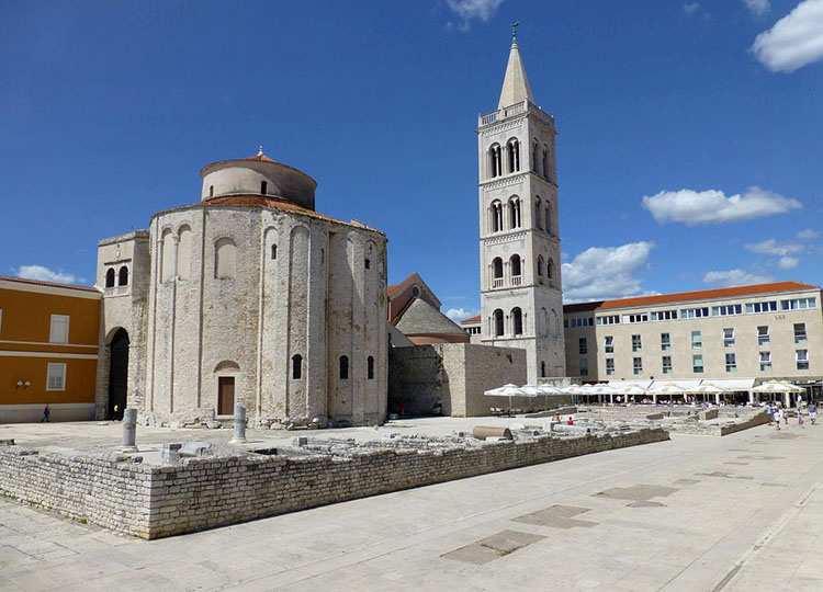 Zadar Chorwacja najpiękniejsze miejsca w Chorwacji