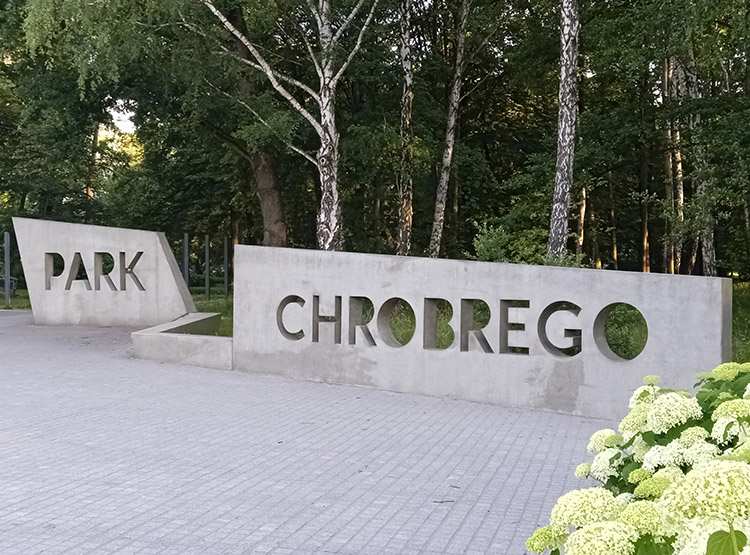 Park Chrobrego w Gliwicach parki woj. śląskie
