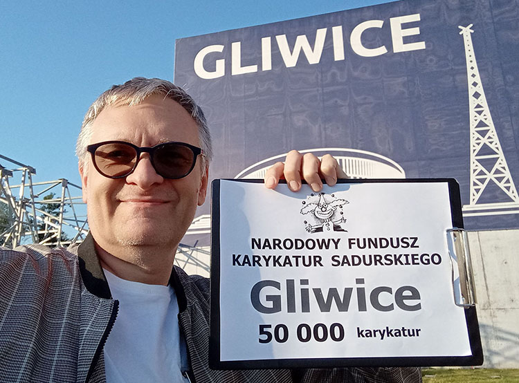 Gliwice atrakcja weselna w Gliwicach woj. śląskie karykaturzysta