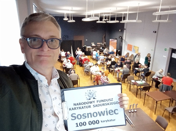 atrakcje na wesele Sosnowiec karykaturzysta w Sosnowcu