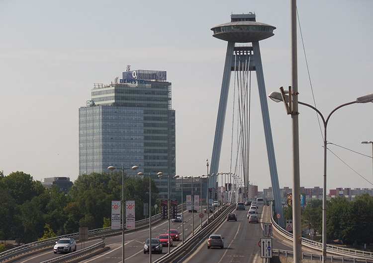 most restauracja UFO w Bratysławie