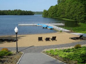 jezioro plaża Sulęczyno ciekawostki atrakcje Kaszuby
