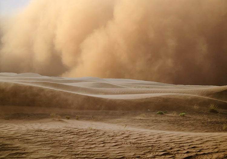 Sahara pył saharyjski burza piaskowa