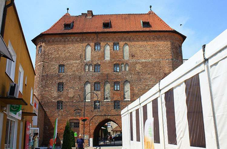 Lidzbark Warmiński ciekawostki Wysoka Brama