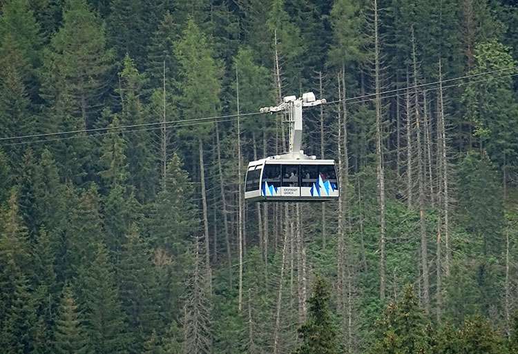kolejka linowa na Kasprowy Wierch Tatry