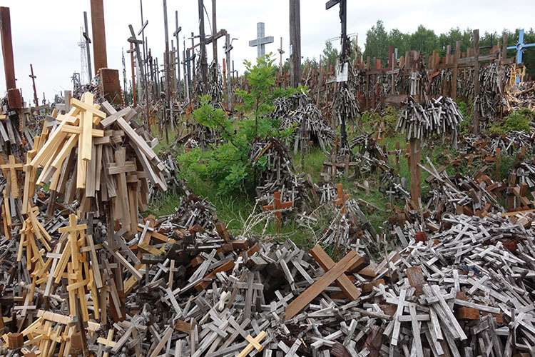 krzyże wotywne Góra Krzyży Wasilków