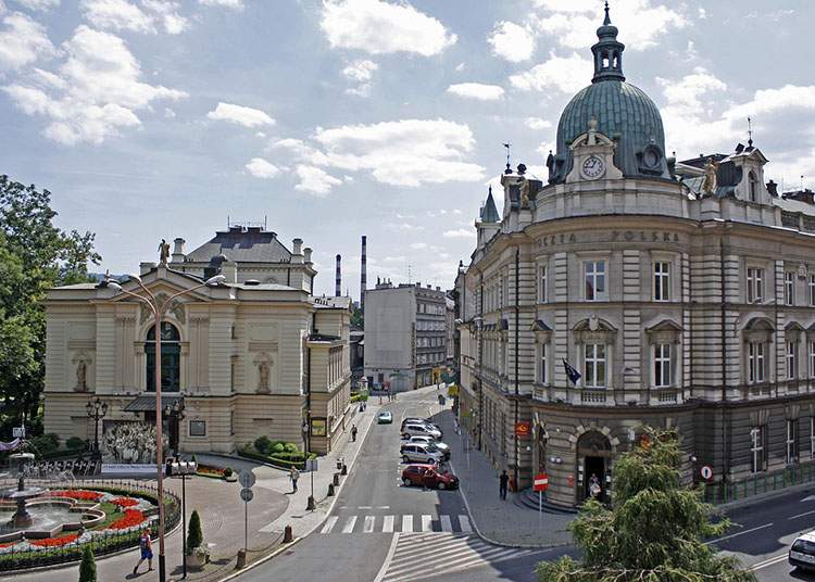 Bielsko-Biała atrakcje teatr kamienice zabytki