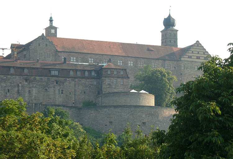 zamek w Kulmbach Bawaria zabytki atrakcje