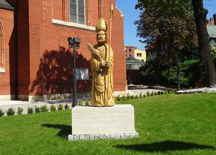 św. Wojciech figura w Radzionkowie