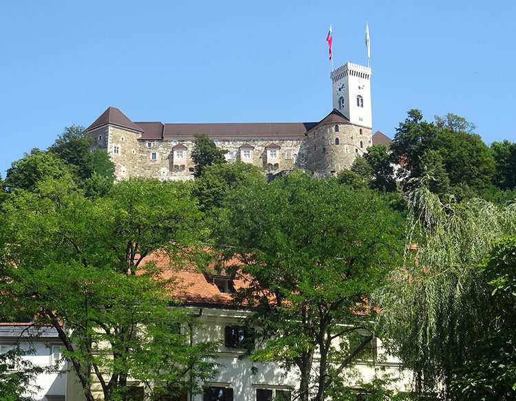 zamek Słowenia Lublana ciekawostki atrakcje zabytki
