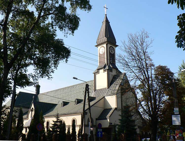 Piastów ciekawostki atrakcje kościół MB Częstochowskiej