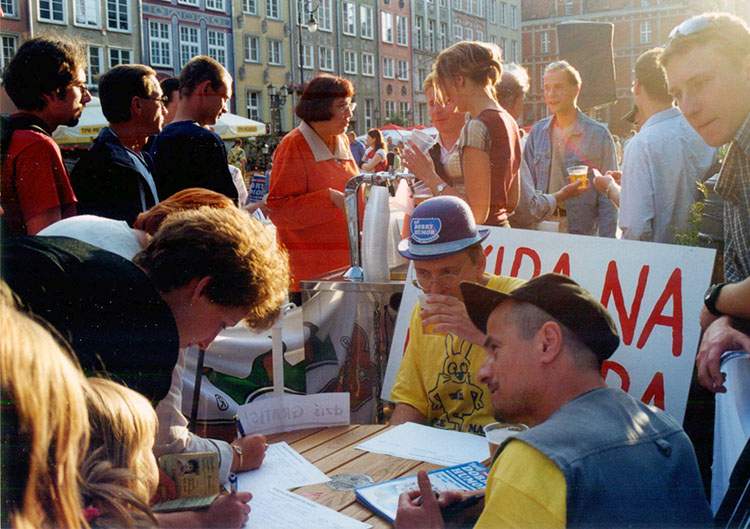 25 lat Partii Dobrego Humoru Gdańsk Długi Targ