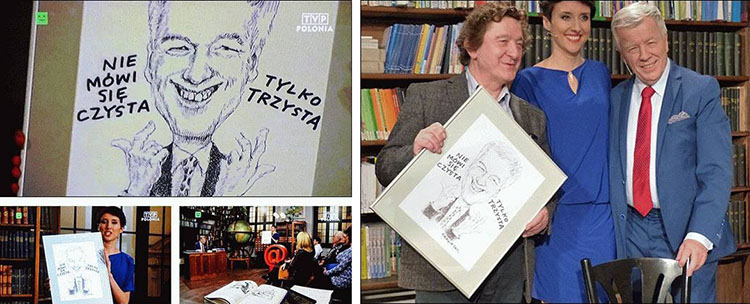 5 karykatura dla profesora miodka tvp polonia