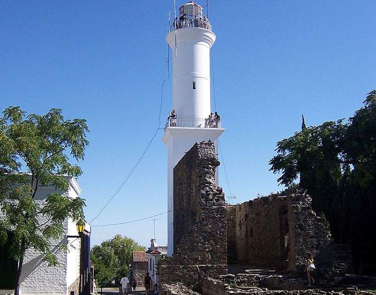 latarnia morska Colonia del Sacramento ciekawostki Urugwaj