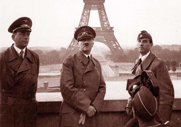 Adolf Hitler Paryż 1940