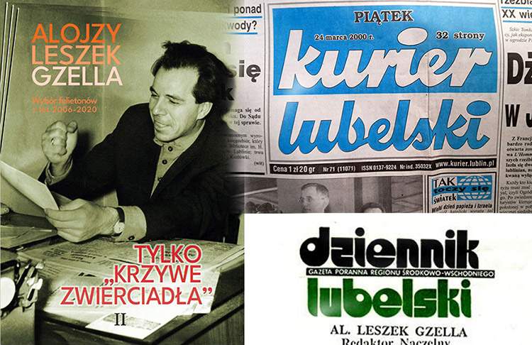 Alojzy Leszek Gzella. Jak zaczęła się moja współpraca z „Kurierem Lubelskim” Alojzy Leszek Gzella dziennikarz Lublin