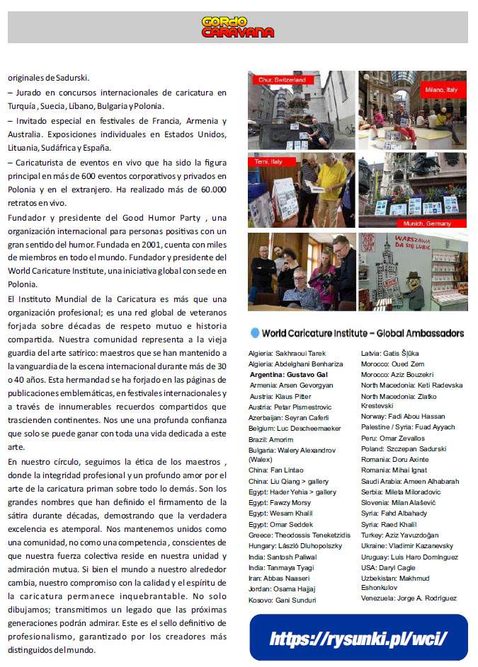 Argentyna World Caricature Institute Poland