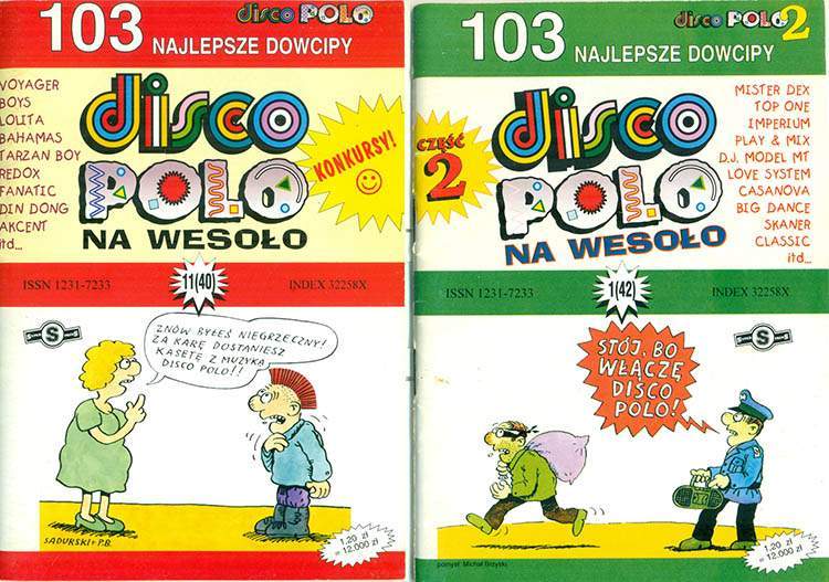Disco polo na wesoło okładki 103 Najlepsze Dowcipy