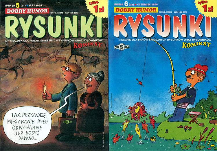 Dobry Humor-Rysunki okladki jak zostac rysownikiem