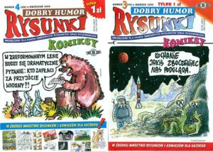 Dobry Humor-Rysunki okladki jak zostac rysownikiem