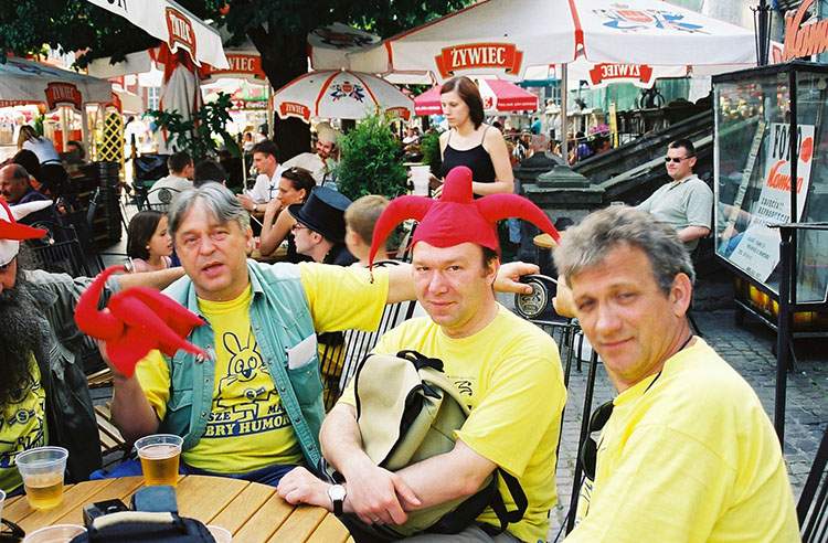 Festiwal Dobrego Humoru 2001 Gdańsk satyrycy Jazz Club Targ Drzewny