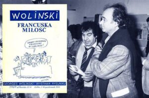 Georges Wolinski w Lublinie 1990