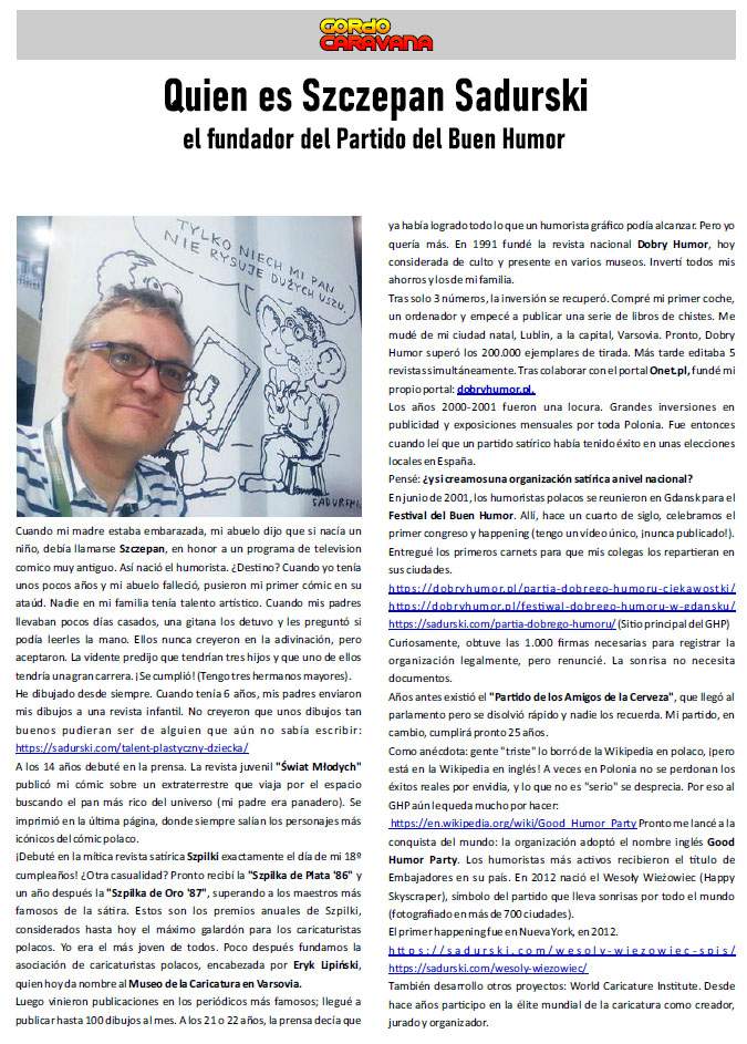 Gordo Caravana Szczepan Sadurski