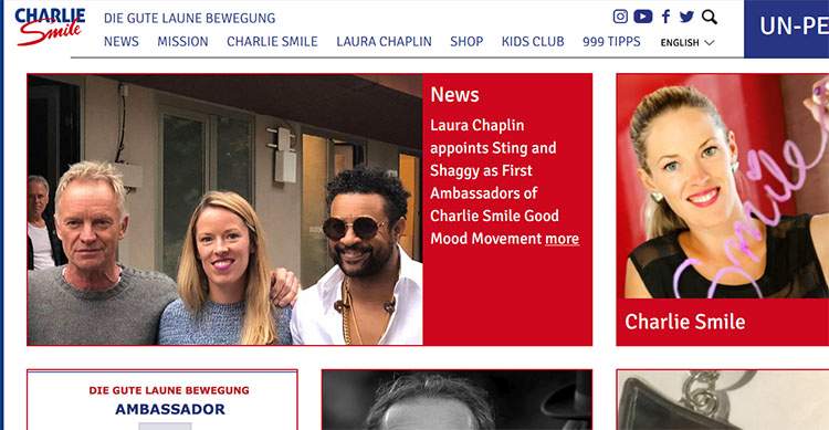 Laura Chaplin strona internetowa