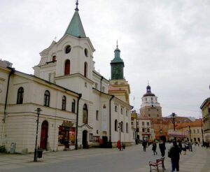 Lublin kościoł św. Ducha ministrant w PRL-u