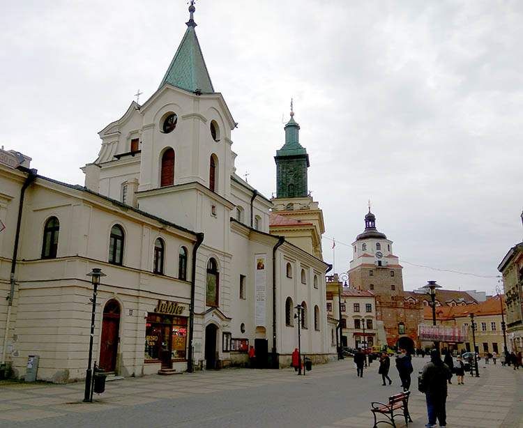 Lublin kościoł św. Ducha ministrant w PRL-u
