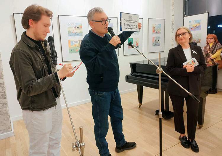 Sadurski w Bratysławie wernisaż wystawy Instytut Polski