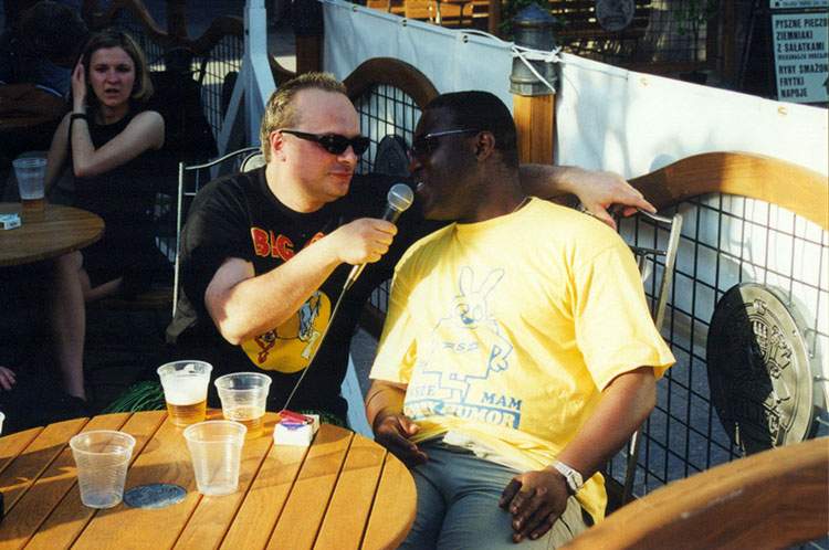 Krzysztof Skiba Daniel czarnoskóry Jazz Club Gdańsk 2001