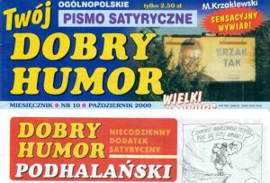 pismo satyryczne Twój Dobry Humor Podhalański regionalne dodatki