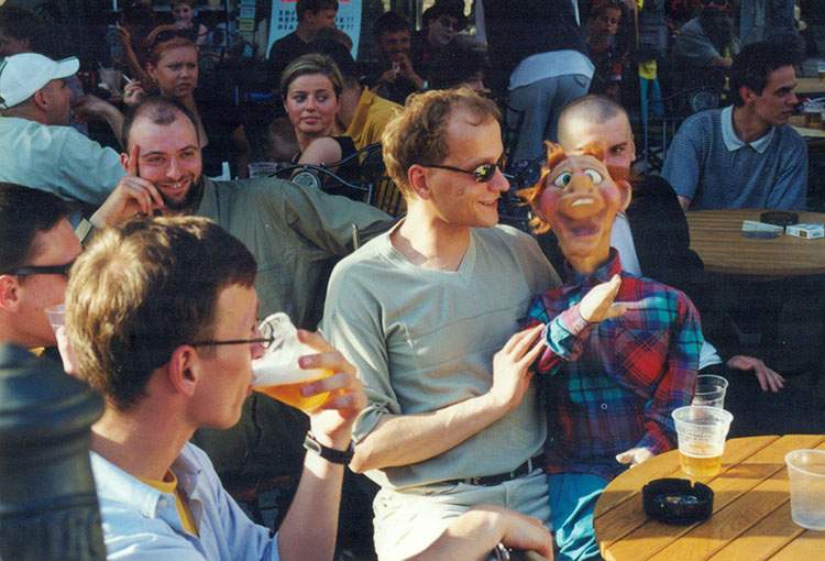Wojtek Glanc brzuchomówca Eustachy Gdańsk 2001
