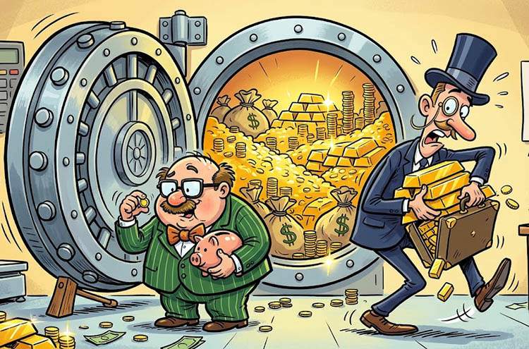 Dowcipy o bankach. Finansowe żarty bankierów