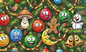 bombki choinkowe humor rysunkowy dowcipy o bombkach choinkowych