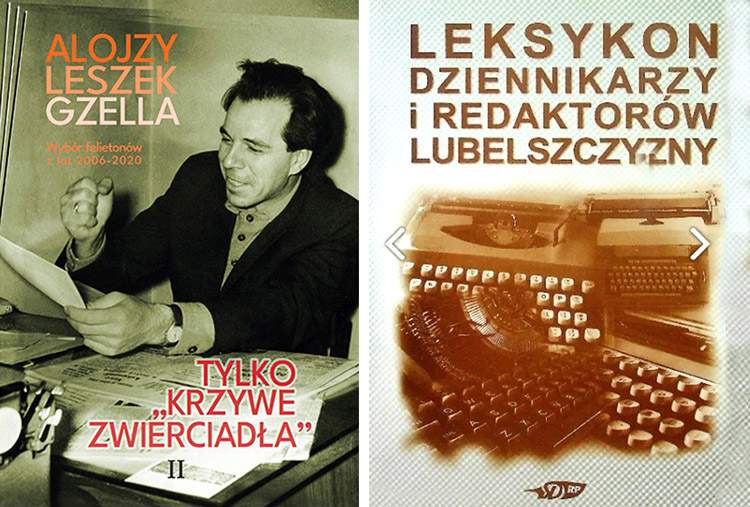 dziennikarz Alojzy Leszek Gazella ksiażki