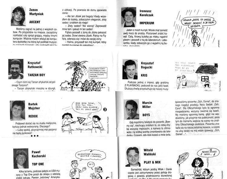 gwiazdy muzyki chodnikowej anegdoty Zenek Martyniuk