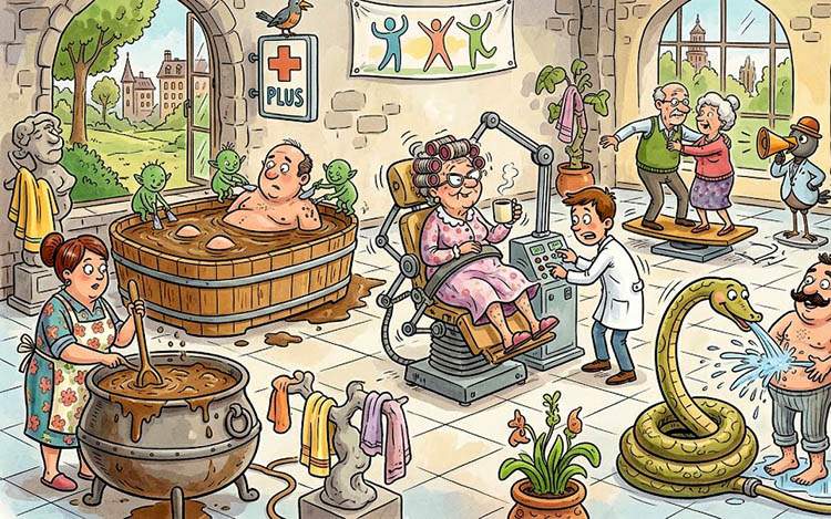 Pikantne dowcipy o sanatorium humor zabiegi lecznicze dowcipy o sanatorium