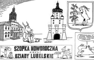 lubelscy satyrycy rysunki Lublin