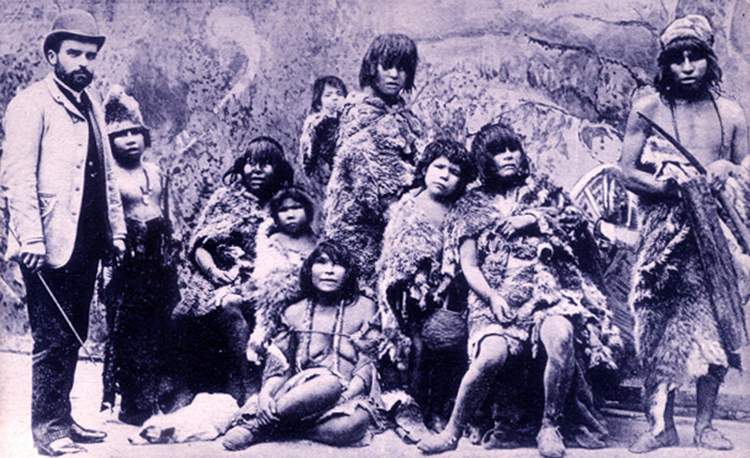 ludzkie ZOO Paryż 1889