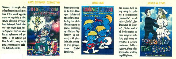 muzyka chodnikowa kasety magnetofonowe Sadurski