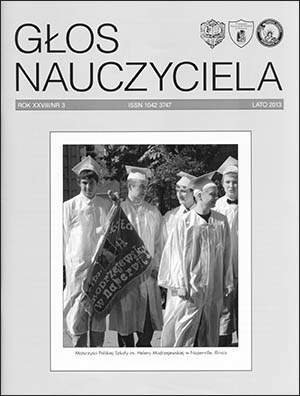okładka Głos Nauczyciela Chicago publikacja o polskim satyryku
