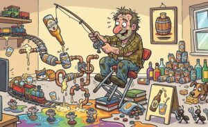 pijak alkohol humor rysunkowy dowcipy o pijakach