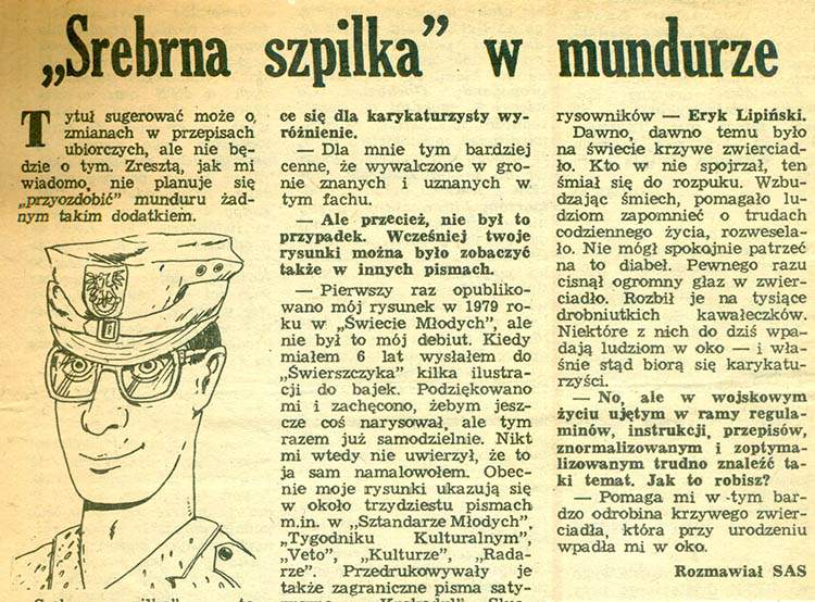 popularność Głos Żołnierza 1986 wywiad Szczepan Sadurski