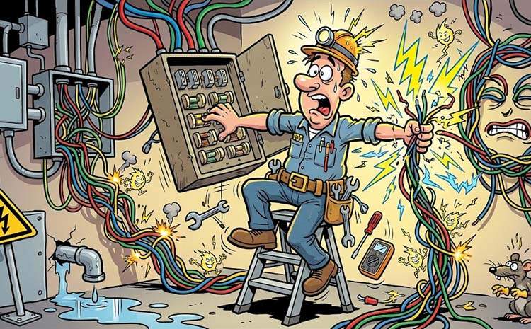 Dowcipy o elektrykach. Żarty z prądem!